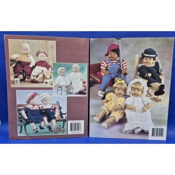 Annies Attic 12-15" Doll Crochet Designs Design Booklets Lot of 10 - Picture 5 of 12